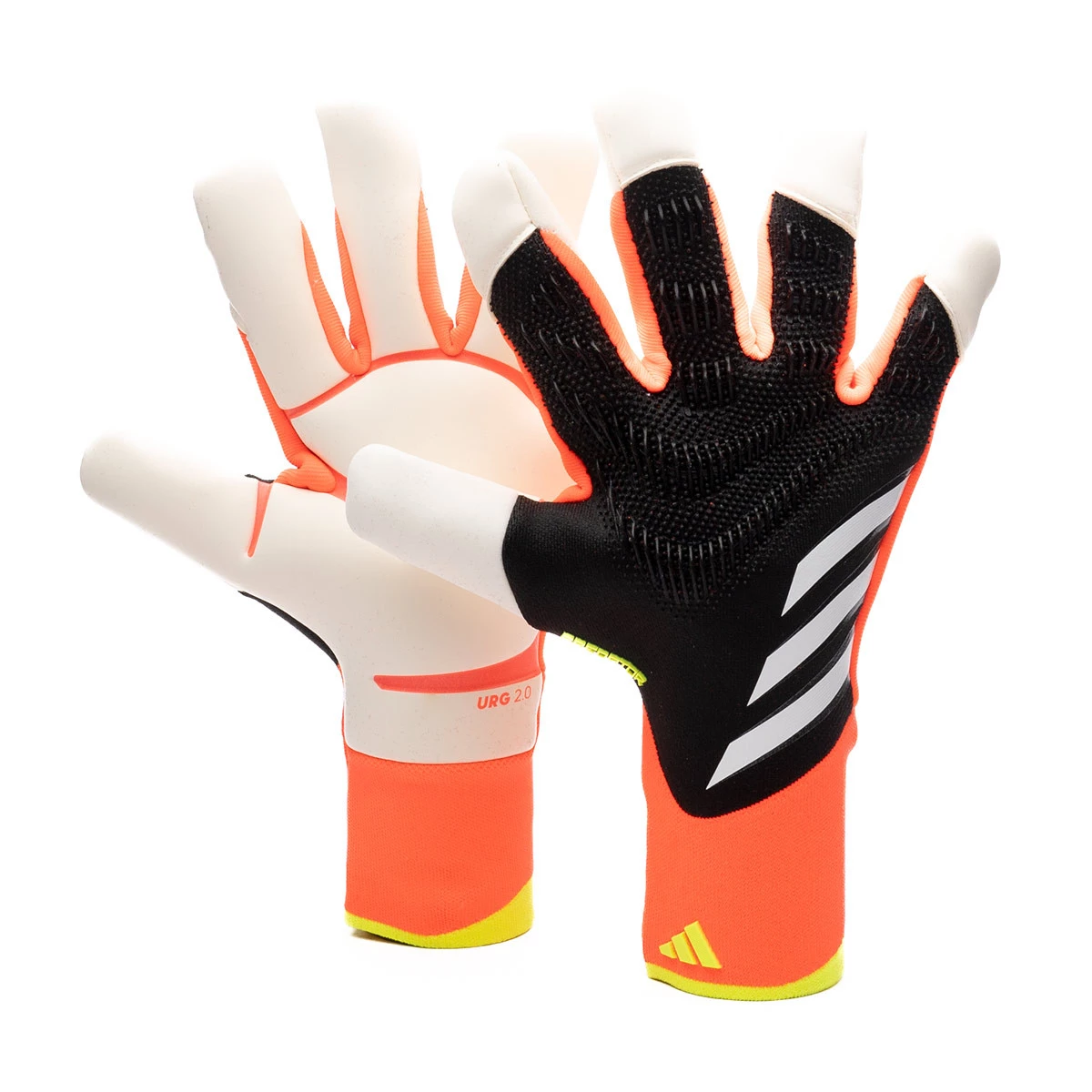 Gloves adidas Predator Pro Hybrid Black-Solar Red-Solar Yellow - Fútbol  Emotion
