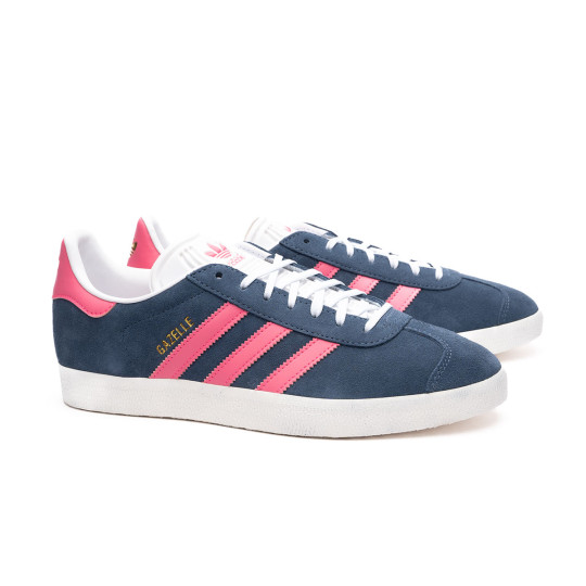 Scarpe adidas Gazelle Donna Preloved Ink Lucid Pink Gold Met. Futbol Emotion