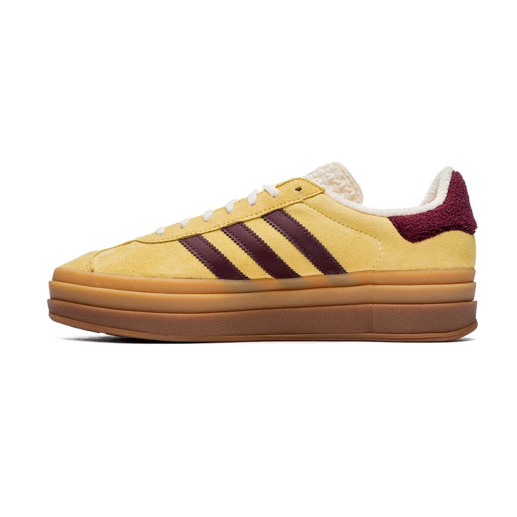 zapatilla-adidas-gazelle-bold-mujer-almost-yellow-maroon-wonder-white-2