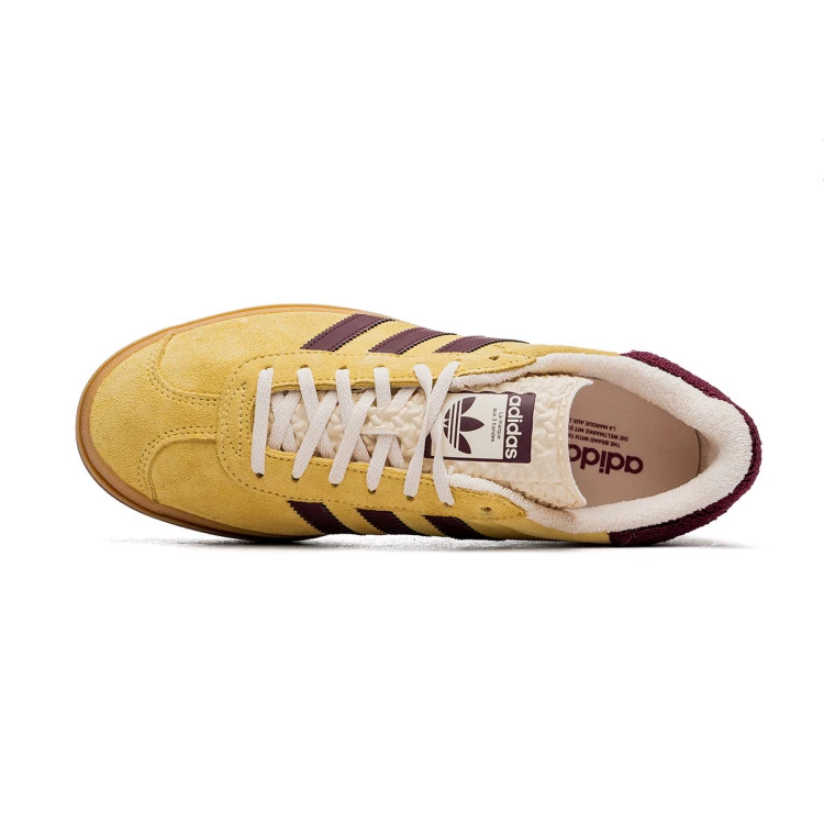 zapatilla-adidas-gazelle-bold-mujer-almost-yellow-maroon-wonder-white-4