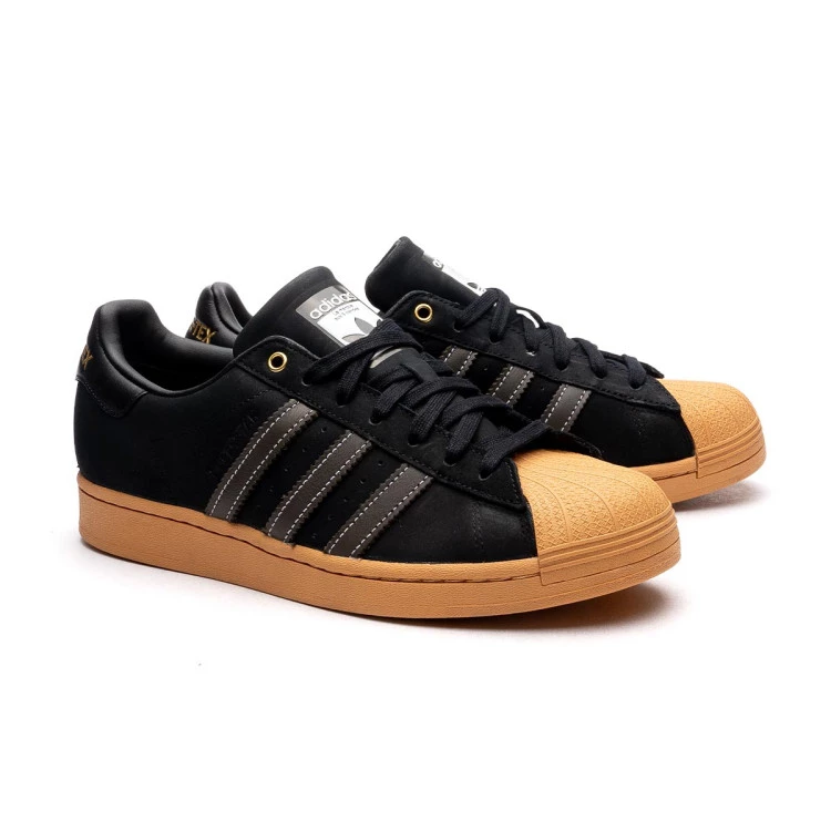 Sneaker adidas Superstar Gtx Core Black Gum 3 Shadow Olive Futbol Emotion