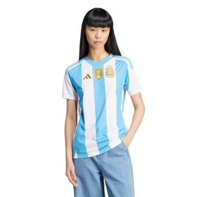 Camiseta Argentina Primera Equipación Copa América 2024 Mujer