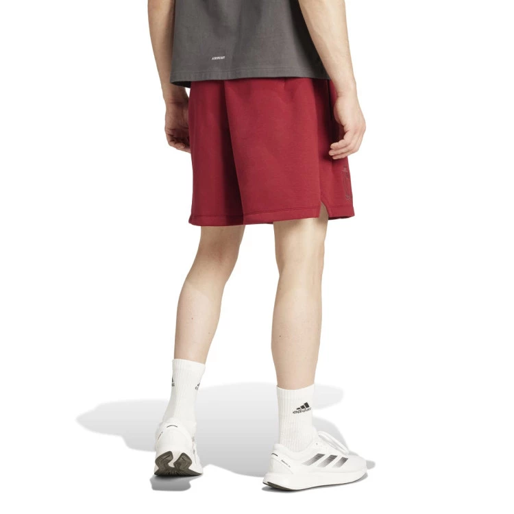 Burgundy adidas shorts best sale