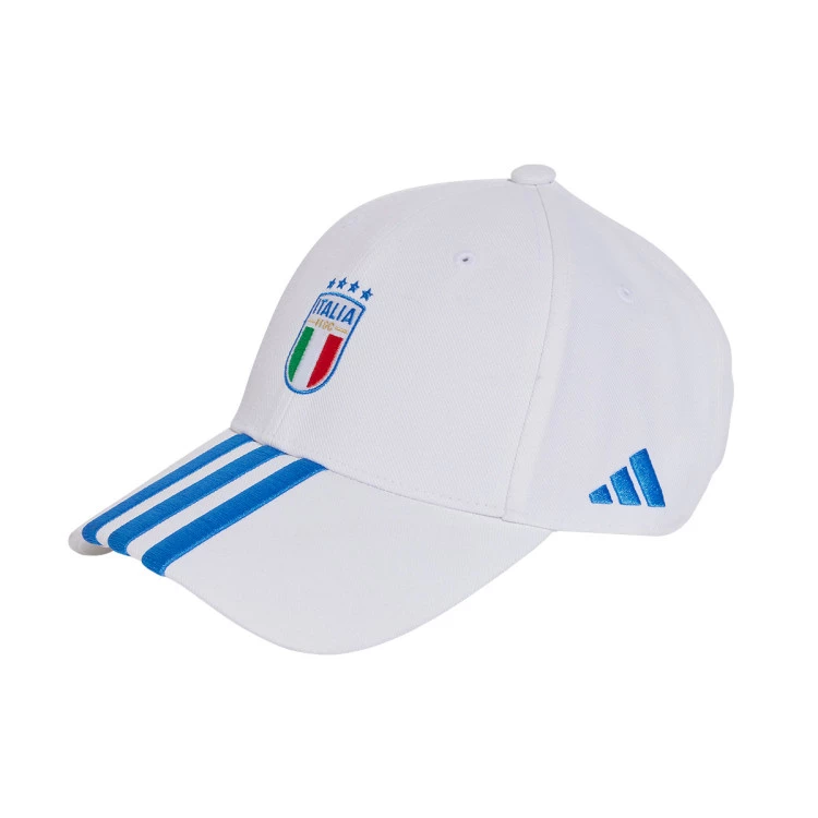 Cappello adidas Italia Euro 2024 Bianco azzurro Futbol Emotion