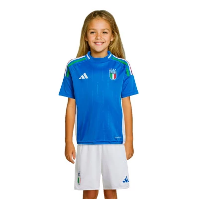 Kids Italy Euro 2024 Home Kit 