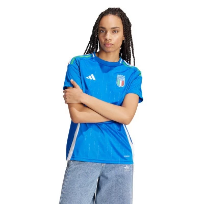 Women Italy Home Jersey Euro 2024 T-Shirt