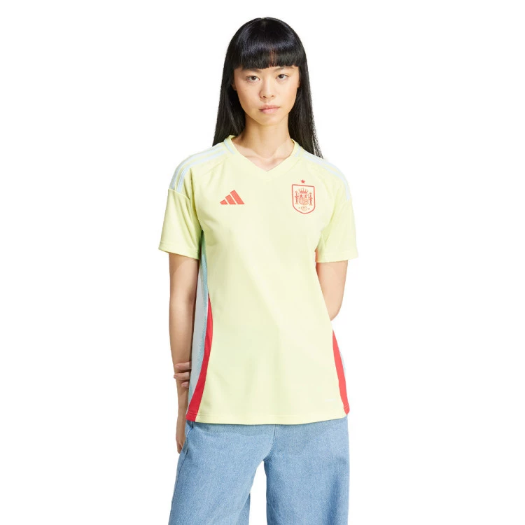 camiseta-adidas-espana-segunda-equipacion-eurocopa-2024-mujer-pulse-yellow-halo-mint-0