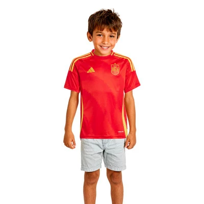 Camisola Espanha Primeiro Equipamento Euro 2024 Criança