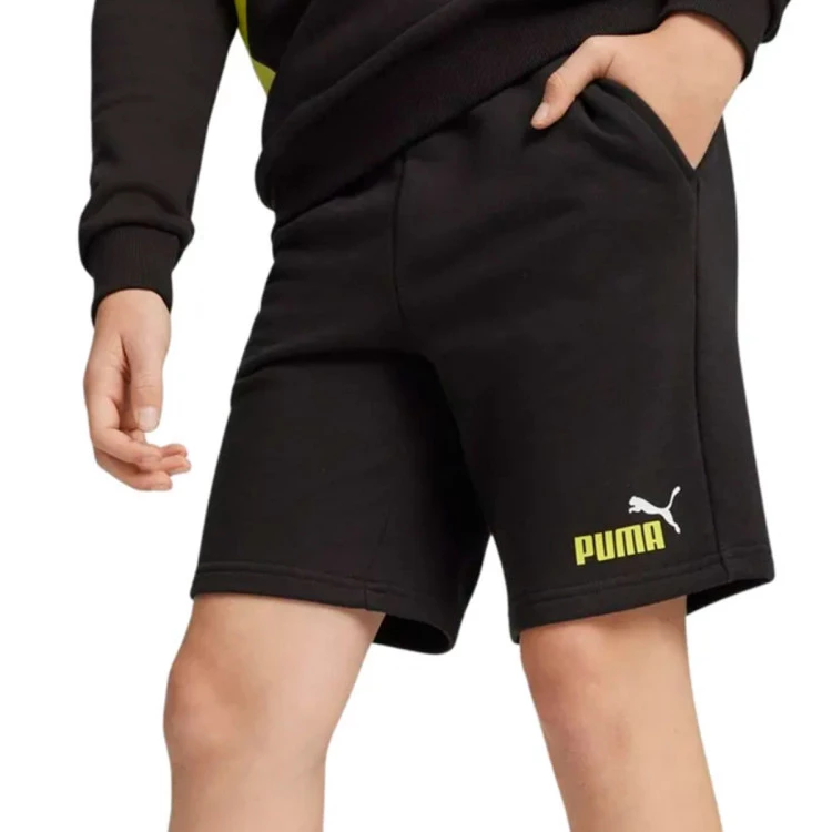 pantalon-corto-puma-essentials-two-tone-nino-black-lime-0