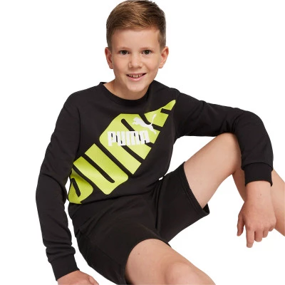 Kids Power Graphic Crew Sweatshirt