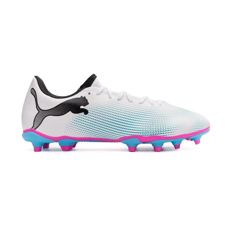 bota-puma-future-7-play-fgag-white-black-poison-pink-1