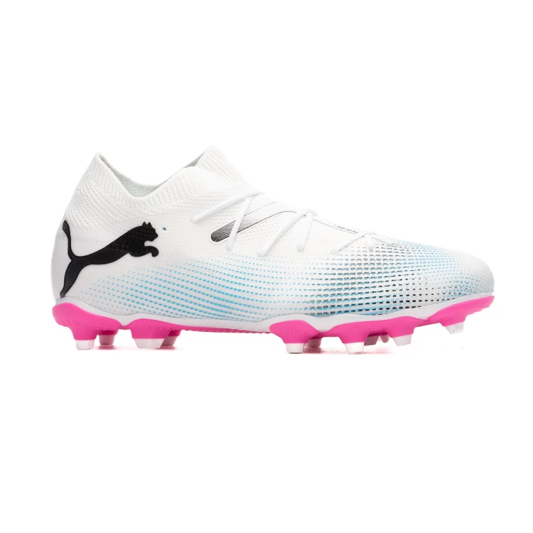 bota-puma-future-7-match-fgag-nino-white-black-poison-pink-1