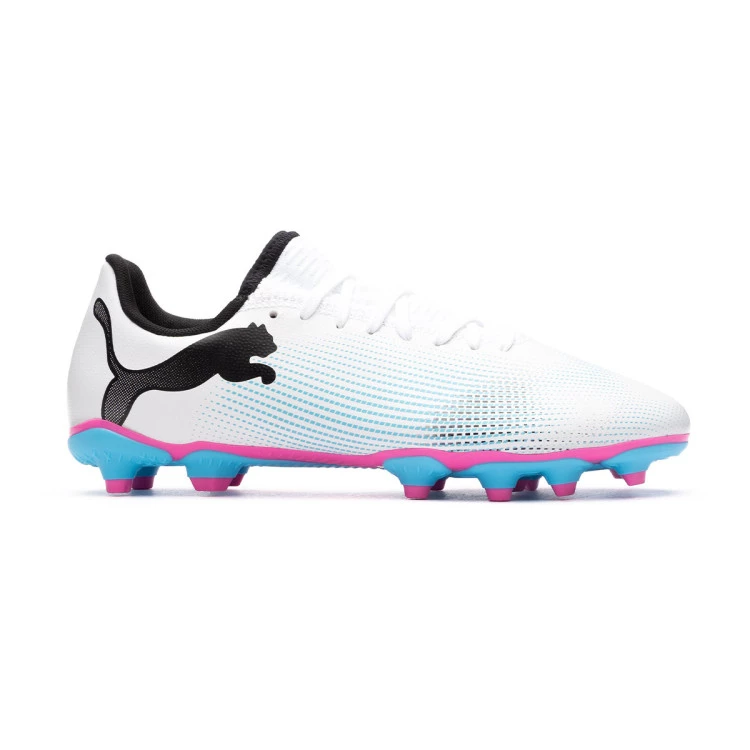 bota-puma-future-7-play-fgag-nino-white-black-poison-pink-1