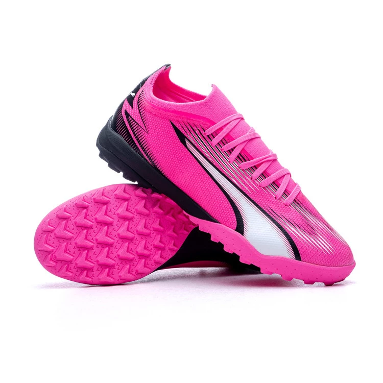 bota-puma-ultra-match-turf-poison-pink-white-black-0