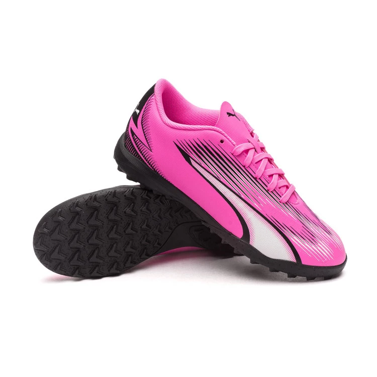 bota-puma-ultra-play-turf-nino-poison-pink-white-black-0