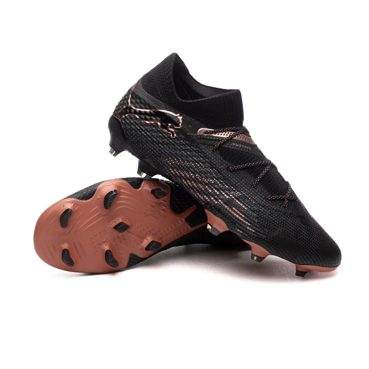 Football Boots Puma Future 7 Ultimate FG AG Black Copper Rose Futbol Emotion