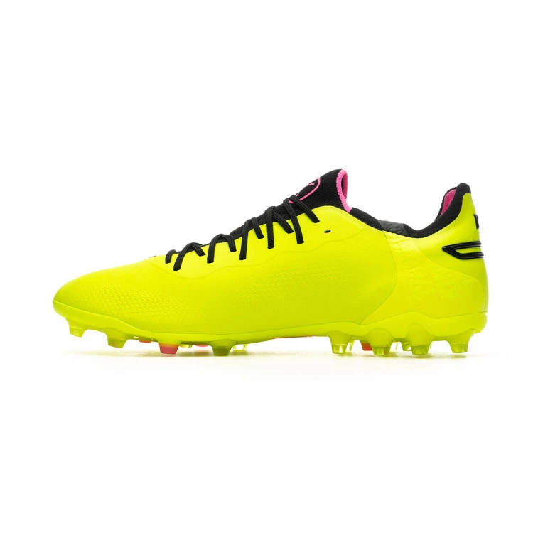 bota-puma-king-ultimate-mg-electric-lime-black-poison-pink-2