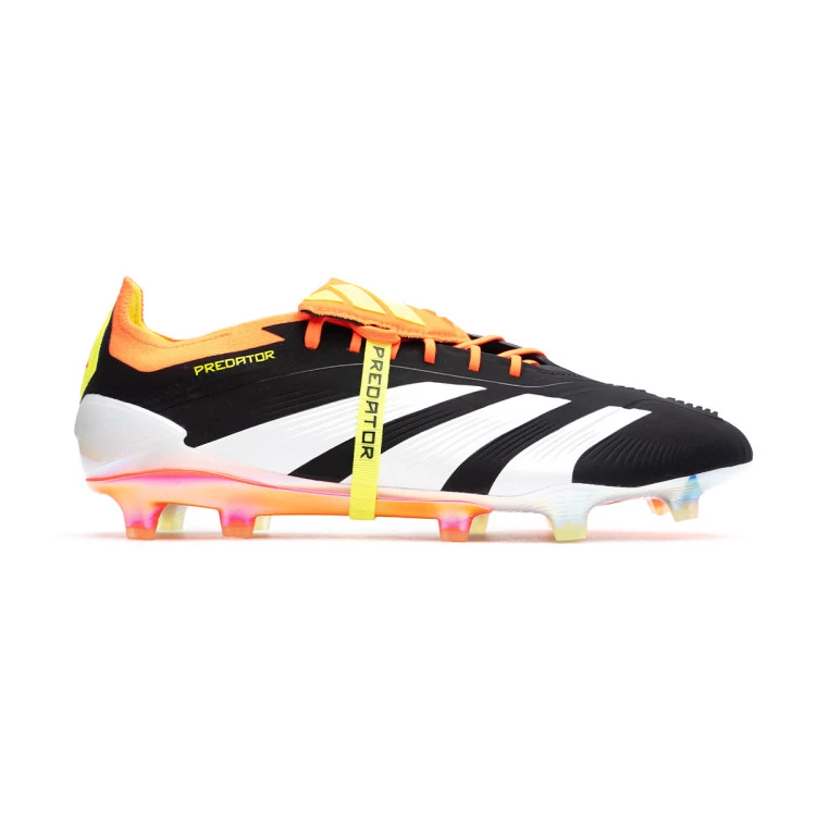 Voetbalschoenen adidas Predator Elite FT FG Core Black Ftwr White Solar Rood Futbol Emotion