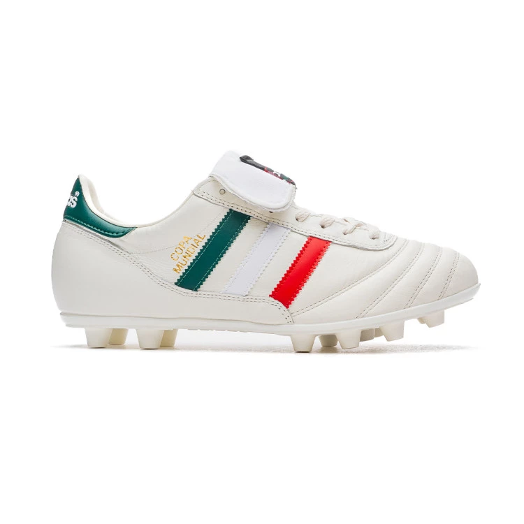 Bota de futbol adidas Copa Mundial Mexico Off White Collegiate Green Core Black Futbol Emotion