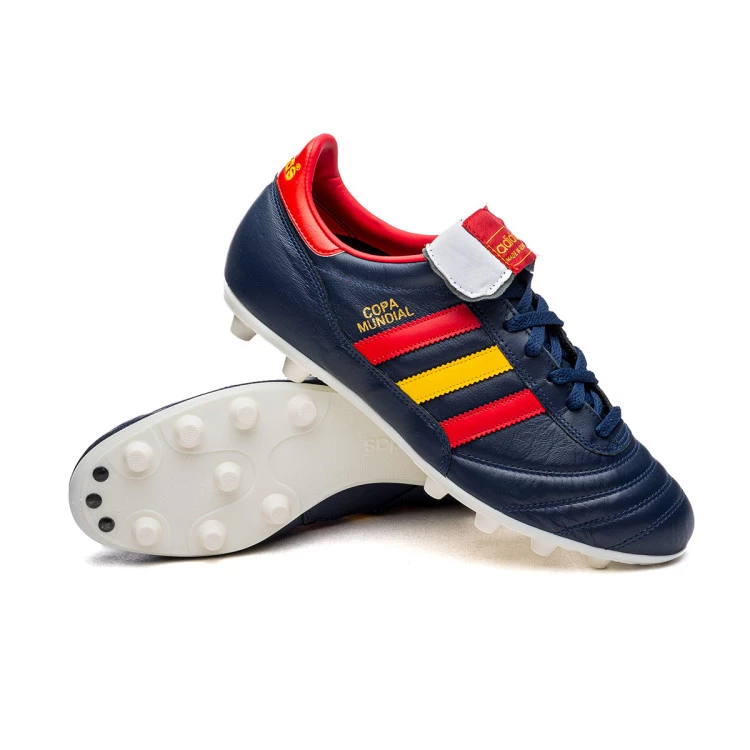 Football Boots adidas Copa Mundial Spain Night Indigo Bold Gold Bold Red Futbol Emotion