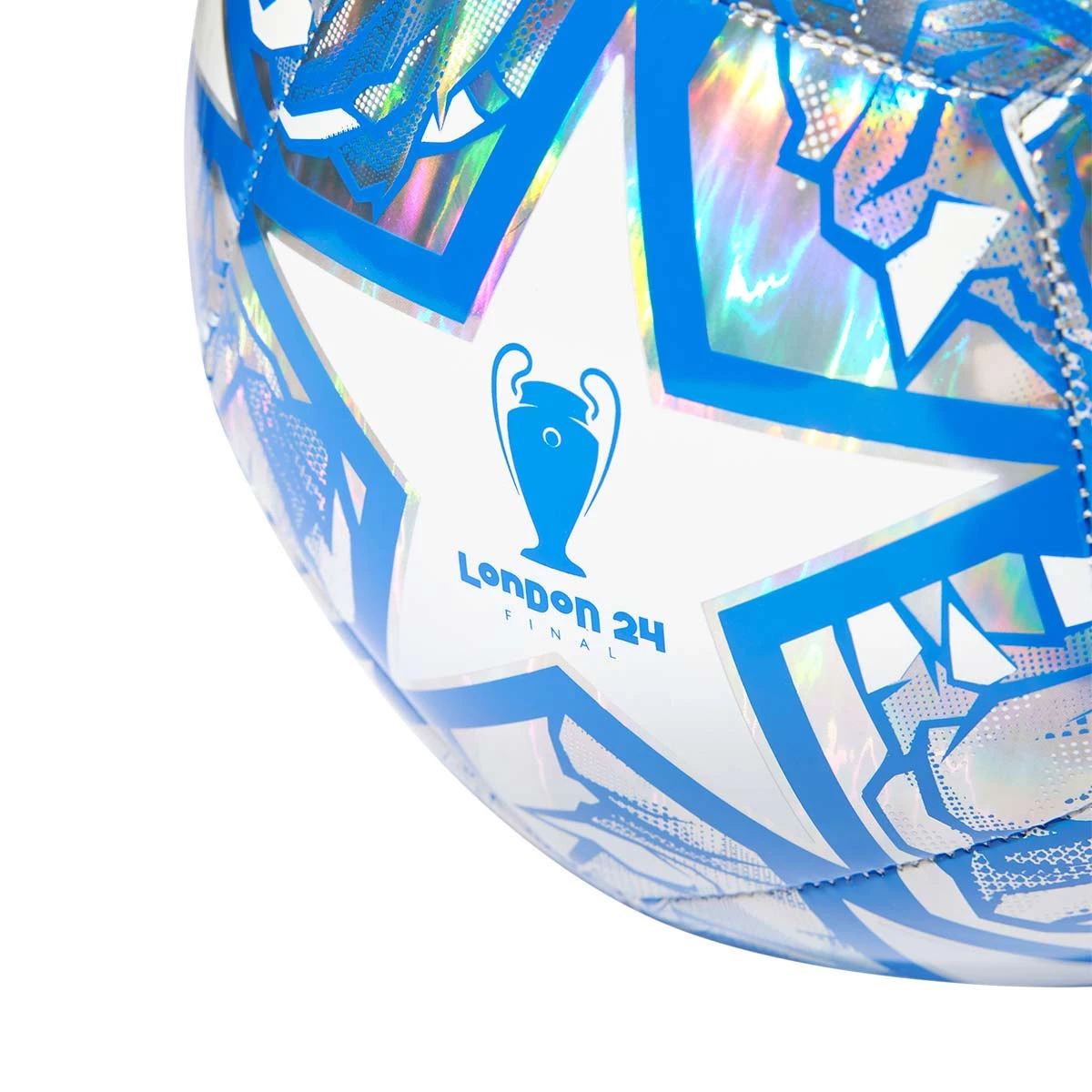 Balón adidas Oficial UEFA Champions League 2023-2024 White-Glory Blue-Flash  Orange - Fútbol Emotion