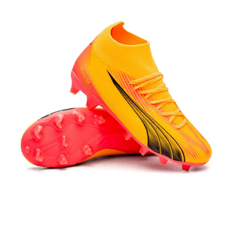 bota-puma-ultra-pro-fgag-nino-naranja-0