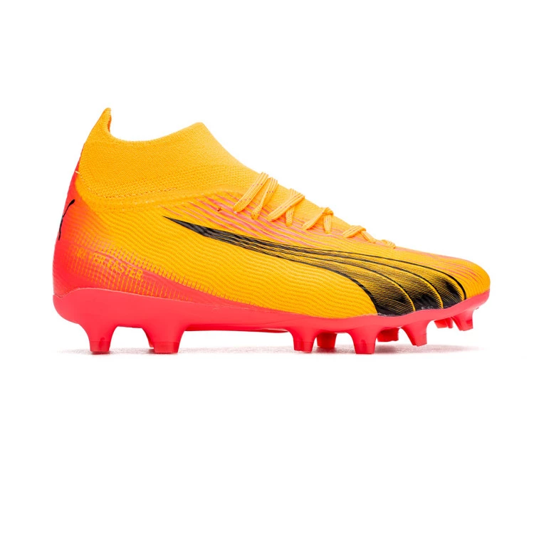 bota-puma-ultra-pro-fgag-nino-naranja-1