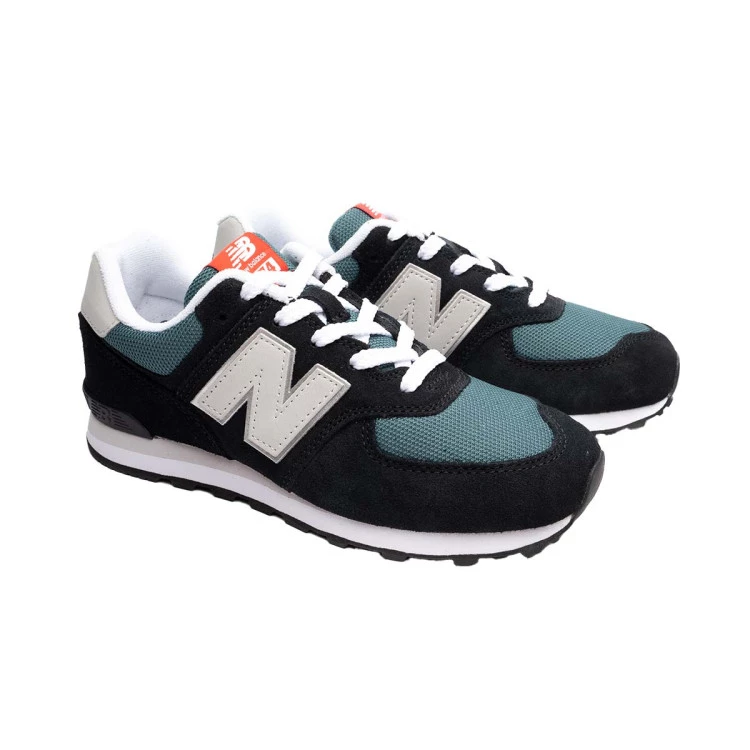 Tenis New Balance 574 Nino Black Futbol Emotion