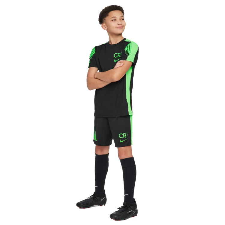 pantalon-corto-nike-cr7-dri-fit-nino-black-green-strike-2