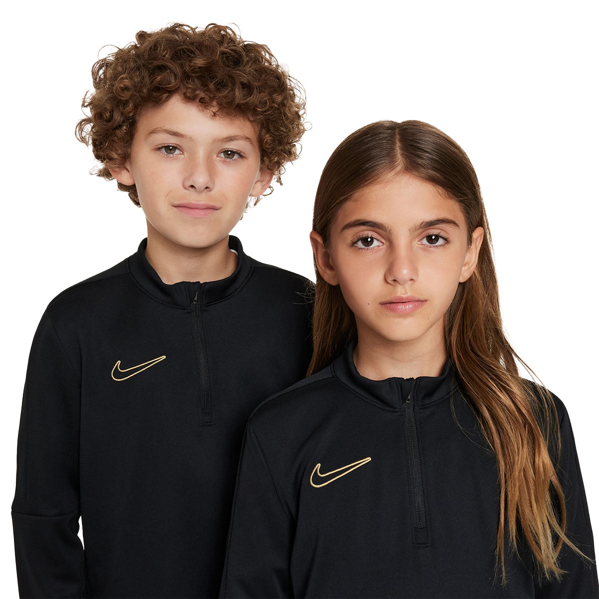 Sweat Nike Sportswear Go for Gold Enfant Fille - Gris/Noir/Blanc