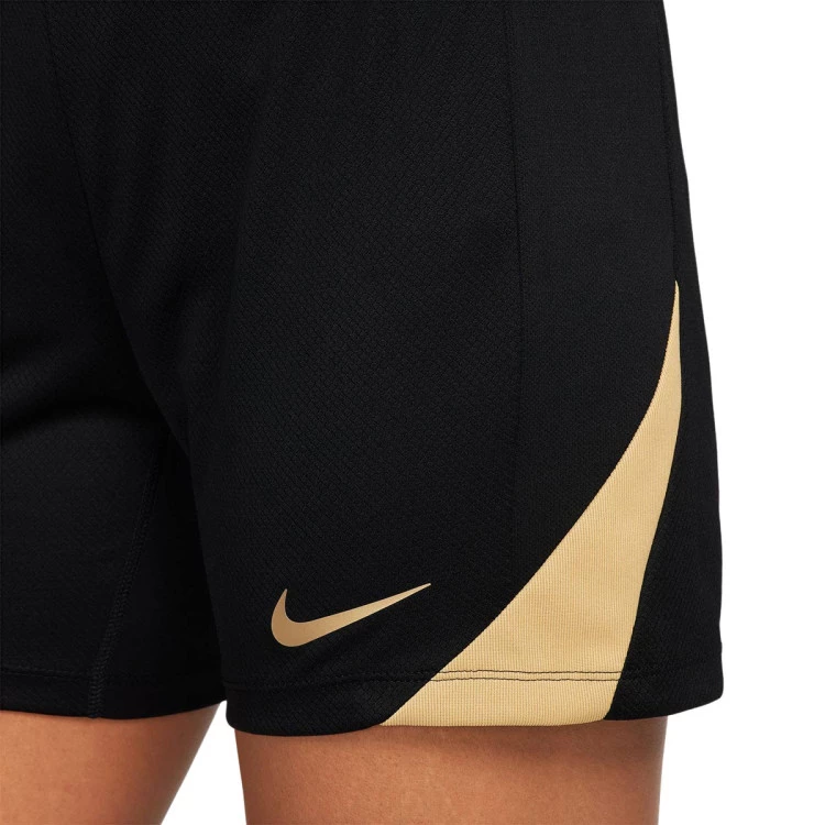 pantalon-corto-nike-dri-fit-strike-mujer-black-jersey-gold-metallic-gold-4