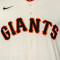 Nike MLB-wedstrijdshirt voor thuis Jersey Giants Shirt