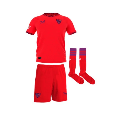 Sevilla FC Segunda Equipación 2024-2025 Niño Kit