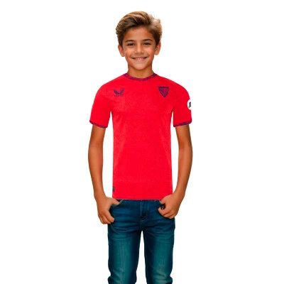 Camisola Sevilla FC Segundo Equipamento 2024-2025 Criança