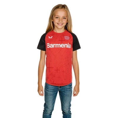 Maglia Bayer Leverkusen Home Kit 2024-2025 per Bambini