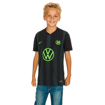 Camiseta VFL Wolfsburg Segunda Equipación 2024-2025 Niño