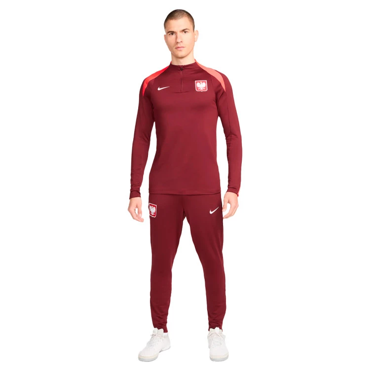 sudadera-nike-polonia-training-eurocopa-2024-dark-team-red-bright-crimson-white-2