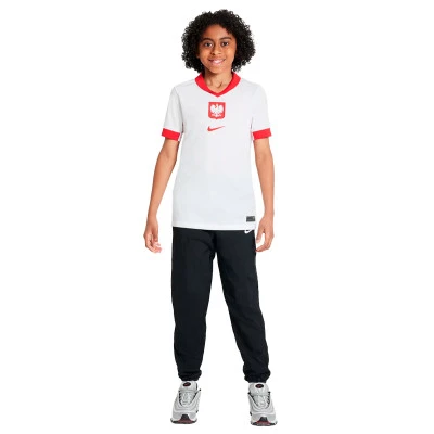 Camiseta Polonia Primera Equipación Eurocopa 2024 Niño