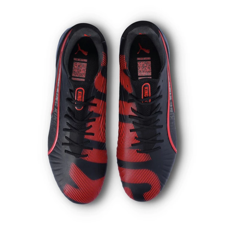 bota-puma-king-ultimate-launch-edition-fgag-black-rosso-corsa-5