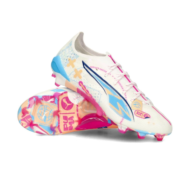 bota-puma-ultra-5-ultimate-volume-up-fg-white-luminous-blue-poison-pink-fizzy-melon-0