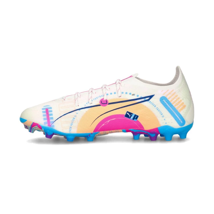 bota-puma-ultra-5-ultimate-volume-up-mg-white-luminous-blue-poison-pink-fizzy-melon-2