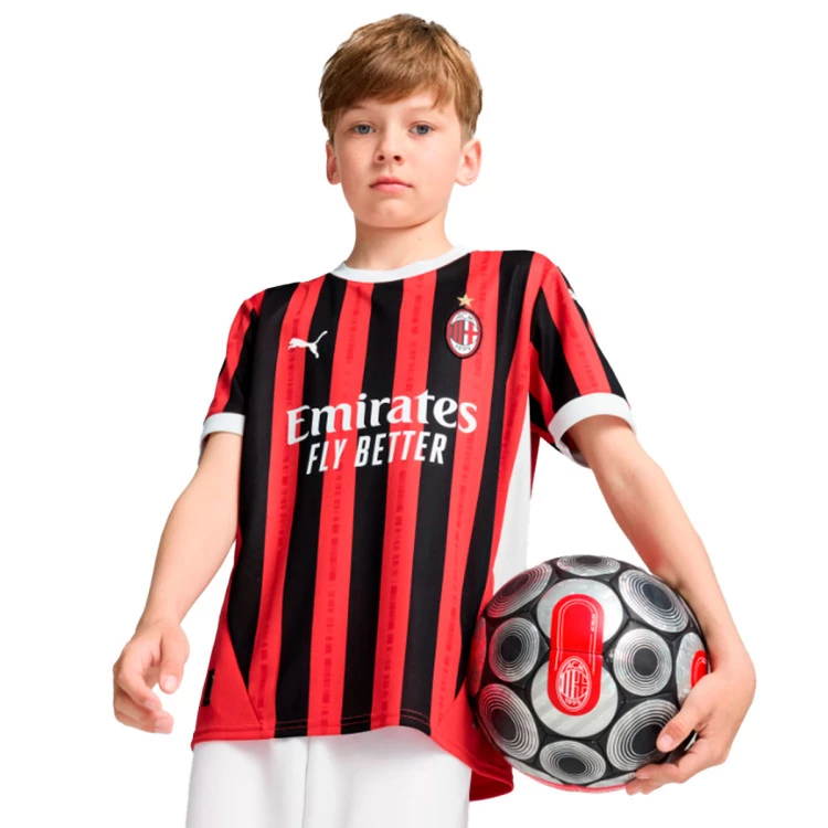 camiseta-puma-ac-milan-primera-equipacion-2024-2025-nino-for-all-time-red-black-0