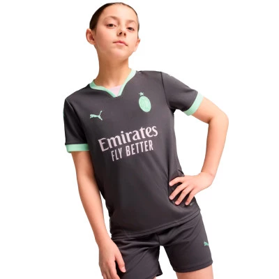 Camiseta AC Milan Tercera Equipación 2024-2025 Niño