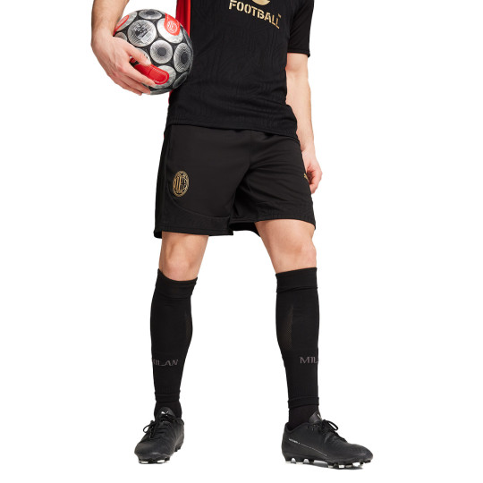 Shorts Puma Ac Milan Training 2024-2025 Black-for All Time Red - Fútbol 