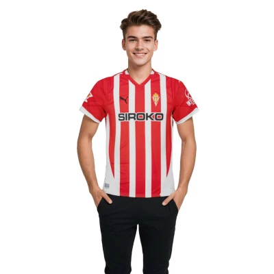 Maglia Sporting Gijon Home 2024-2025