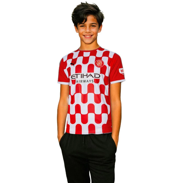 camiseta-puma-girona-fc-primera-equipacion-2024-2025-nino-red-white-0