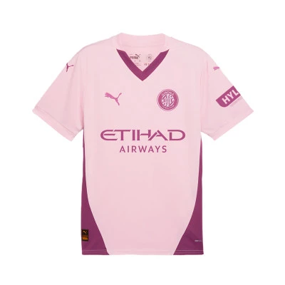 Camisola Girona FC Terceiro Equipamento 2024-2025 Criança