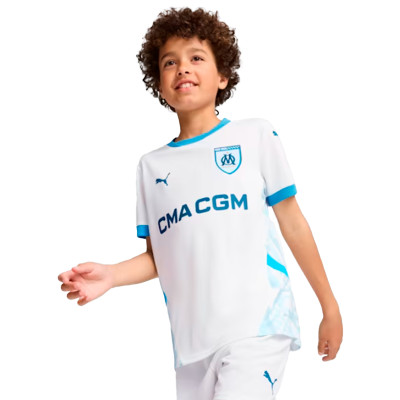Kids Olympique Marseille 2024-2025 Home Jersey