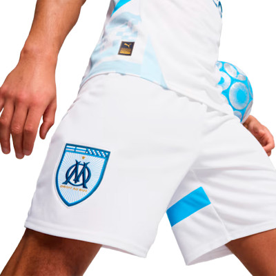 Olympique Marseille 2024-2025 Home Kit Shorts