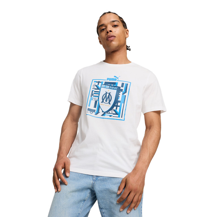 camiseta-puma-olympique-marsella-fanswear-2024-2025-white-bleu-azur-0